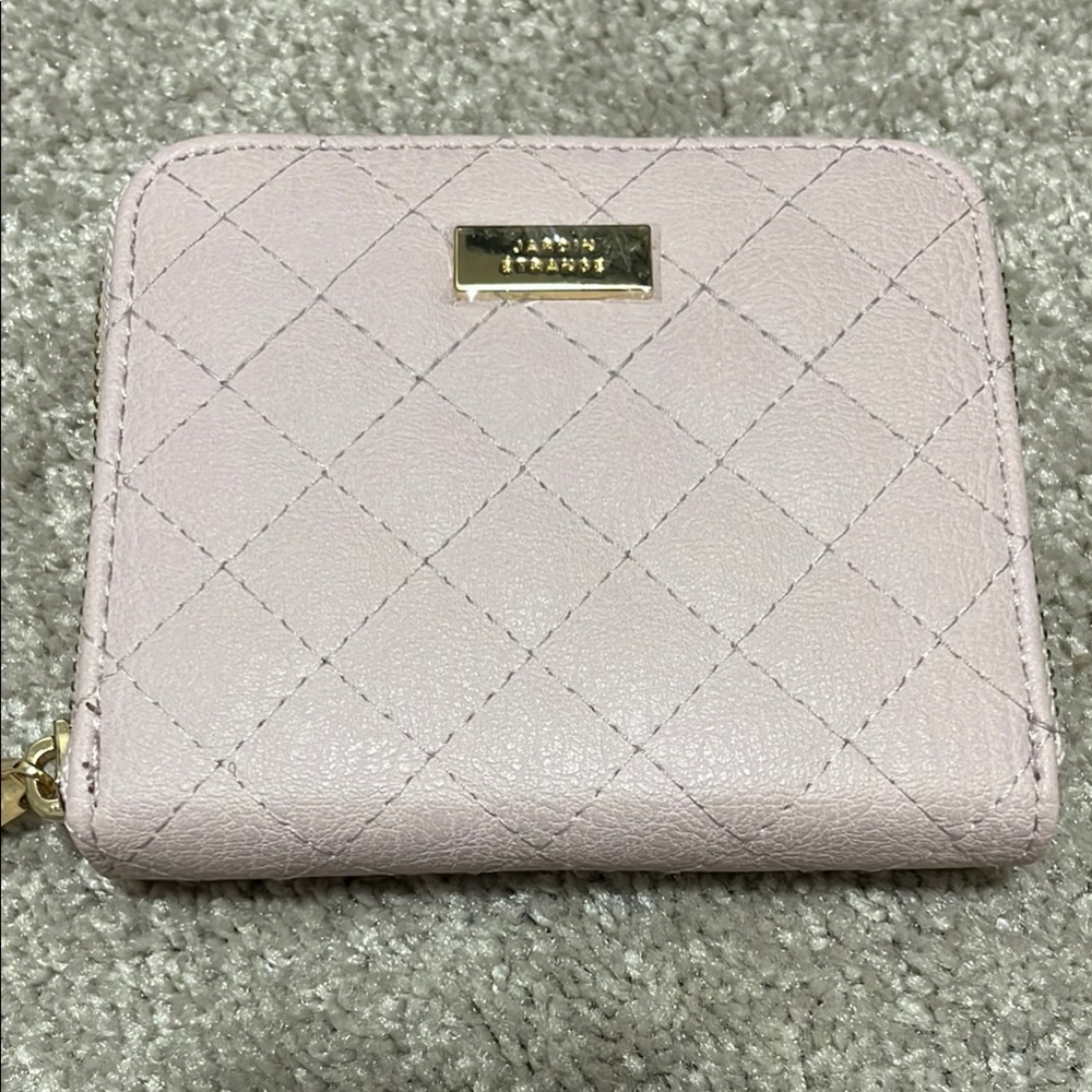 H&M Soft Pink Quilted Wallet